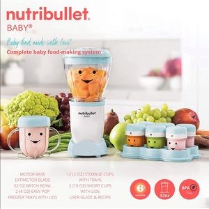 NutriBullet 18 pc Complete Baby Food Prep System